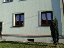 Rekonstrukce bytového domu Bohumín - Skřečoň, plastová okna